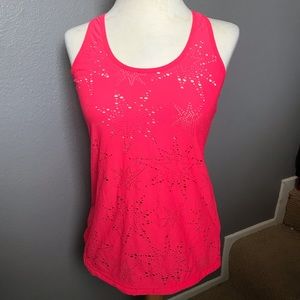 Lorna Jane Active tank top. Star pattern stretch